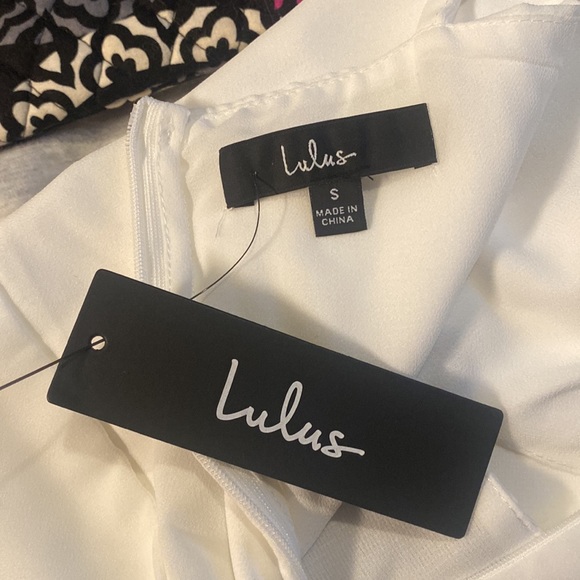 NWT Lulus The Way to Love White Ruffled Maxi Dress - Picture 6 of 6